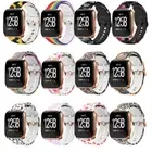For Fitbit Versa / Versa 2/ Lite/ SE Watch Band Strap Silicone Soft Leopard