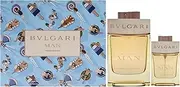 Man Terrae Essence by Bvlgari for Men - 2 Pc Gift Set 3.4oz EDP Spray, 0.5oz EDP Spray