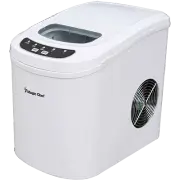Ice Maker, 27 lbs/day, Portable, White