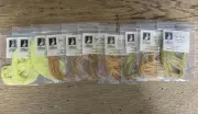The Thread Gatherer Sea Grass 10 Bags, 100% Cotton, Made in USA