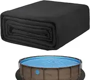4.6m Round Pool Liner Pad, Pool Liners for Above Ground Pools, Ground Pool Pad, Prevent Punctures and Extend The Life of Ground Pool, Pool Accessories