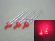1000pcs 2mm Red Diffused LED Flat Top Leds Light Red Lens Lamp Free Shipping New