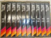 10 ATL T-120 2-4-6 hour Blank VHS Tapes VCR Video Cassette NEW and Sealed