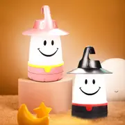 1/2Pcs Portable Handheld Smiley Face Lamp Decorative Lamp Atmosphere Night Light