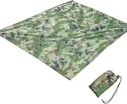 AIMALL Waterproof Outdoor Camping Tarp Rain Fly Tent for Canopy Hammock Hiking Cover, UV-Blocking Sunshade, Durable Polyester, 39x57 Inches
