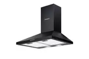 Devanti 600mm Range Hood 60cm Rangehood Black