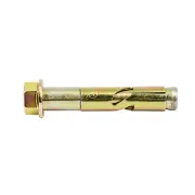 5 X Ramset 20 x 115mm DynaBolt Plus Hex Nut Masonry Anchor