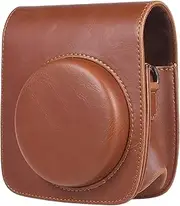 YaSao Vintage PU Protective Camera Case Bag Pouch Cover Protector w/Strap for Fujifilm Instax Mini 90 Instant Film Camera