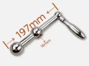 Milling Machine Three Ball Crank Handle Table Steel D26 For Bridgport Mill Parts