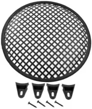 Absolute DJS15 15" Subwoofer Speaker Grill br/ 15" Subwoofer Speaker Metal Mesh