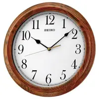 在飛比找蝦皮購物優惠-【SEIKO】日本 精工 SEIKO 經典木框 靜音 時鐘 