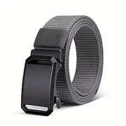 Men's Belt Outdoor Belt Waist Belt Black Blue Nylon Adjustable Heavy-Duty Plain Outdoor Daily