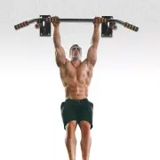(Wall Mount Pull Up Bar Chin Up Body Bulding Exercise Fitness Gym Home DS