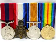 WW1 AUSTRALIAN BRITISH COMMONWEALTH MOUNTED DISTINGUISHED CONDUCT MEDALS DCM