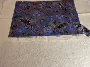 Australia Aboriginal Dot Line Art Tea Towel Binds Deborah Coertse Linen READ