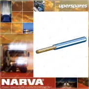Narva 10Amps 3mm Blue Colour Single Core Cable With White Tracer 30M