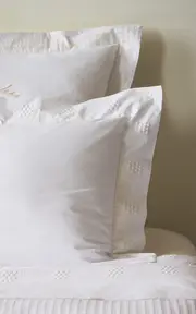 [Laila Gohar x VIS-A-VIS Paris] King Pillow Cases "Flocon"