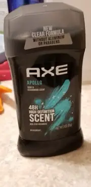 New You get 3 Deodorants 1 axe and 2 Gillette's.