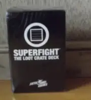 SuperFight Card Game Loot Crate Deck By SkyBound New Sealed
