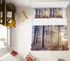 3D Forest Trees Sun 3926NA Bed Pillowcases Quilt Cover Duvet Assaf Frank Fay
