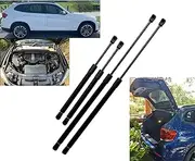 4 Bonnet Hood & Tailgate Boot Gas Struts for BMW X1 E84 Series 2010 March-2015 July inc LCi sDrive18d sDrive18i sDrive20d sDrive20i xDrive20d xDrive23d xDrive25i xDrive28i SUV