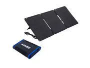 Kings 70W Solar Panel Charger + 12Ah Lithium Portable Power Pack travel camping