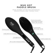 Muk Hot Paddle Brush | Hair Straightening Brush (Brand New In Box)