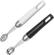 UPKOCH Kitchen Tools 2pcs Fruit Digging Scoop Melon Baller Scooper for Watermelon More