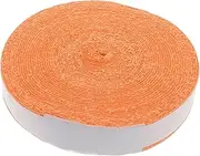 Mipcase 1 Roll Racket Towel Hand Glue Anti-Slip Grip Hanging Wheel Pulley Clothes Hanger Rack Protective Rackets Bearing Pulleys Hard Plug Breathable Grip Thin Rackets Dip Fiber Orange