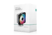 DeepCool R-AG400-BKLNMC-G-1 Deepcool AG400 LED CPU Cooler, 4 Heat Pipes,120mm PWM Fan, for Intel & AMD CPU