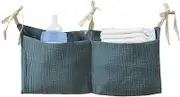 Bassinet Storage Caddy | Crib Toys Storage - Portable Nursery Bassinet Accessories for Indoor Home Travel Kids' Room