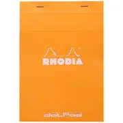 Rhodia No. 16 A5 Dot Grid Pad Orange 80 Sheets