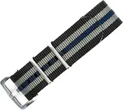 [BluShark] The Original Premium Nylon Watch Strap - Multiple Sizes and Styles