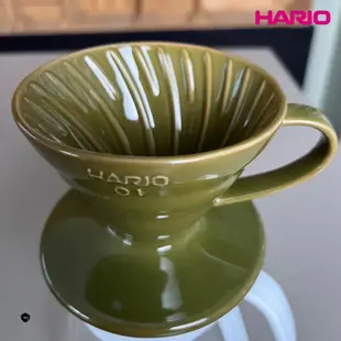 【HARIO】日本製V60磁石濾杯 陶瓷錐形濾杯 01號 02號