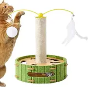 Berriphonia Scratched Posts for Indoor Cats, Posts of Scratching Large Cats, High Tower of Cat Cat Post, Interactive Kitten Toy, Inner Training Toy, Entertainment Supplies