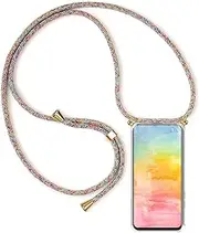 YAMCCCSE Mobile Phone Lanyard Case for Xiaomi Poco C71 / Xiaomi Redmi A5 4G with Strap, Transparent Mobile Phone Chain, Mobile Phone Case with Cord for Hanging, Mobile Phone Pendant Necklace Lanyard