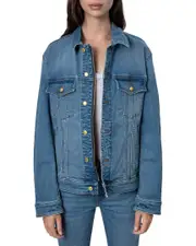 Zadig & Voltaire Kase Flash Rock Strass Jacket