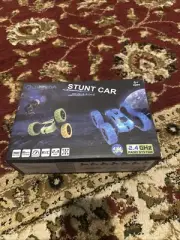 Hamdol Remote Control Stunt Car Double Sided Blue & Green New In Box