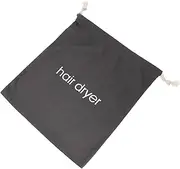 NOLITOY 1pc Cloth Hair Dryer Storage Bag Durable Drawstring Travel Pouch for Hair Tools Multi Purpose Storage for Items present for Friends Family Design