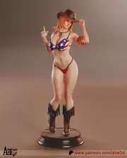 Tina Armstrong Statue 3D Print Unpainted/Unassembled