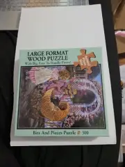 Bits and Pieces Large Format Wood Puzzle 300 Pcs 18"x24" My Sister My Friend NEW