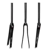 Carbon Fiber Front Fork 700*25C Race Riding Road Bike Fixed Gear Hard Fork