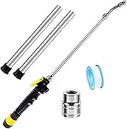5 Pack RV Water Heater Anode Rod & Flush Wand Kit with Hex Wrench Socket – 9.25"L x 3/4" NPT Aluminum Anode Rod for Suburban & Mor-Flo – Extend RV Tank Life