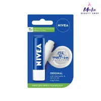 在飛比找蝦皮購物優惠-NIVEA 妮維雅潤唇膏保濕原味