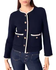 Maje Wool Blend Cardigan
