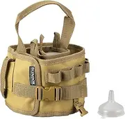 BUNDOK Seasoning Case BD-917 with Bottle Container, Spice, Kitchen Paper Holder Included