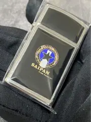 Zippo lighter slim case Saipan national flag ultra light unused item from Japan