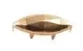 13mm Gold Style 452 Faceted Boat Nailhead 7 Prongs Non Rusting - 50 PCS