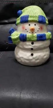 Scentsy Snowman Cookie Jar - Host Exclusive - Brand New in Box