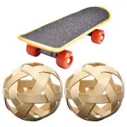 Turtle Pet Toy Mini Skateboard W/ 2 Ball Fun Pet Turtle Play And Training Toy